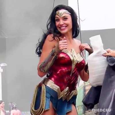Gal Gadot knows every guy on set wanted to fuck her in that Wonder Woman costume