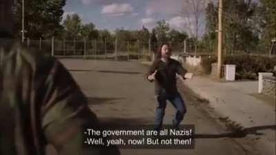 The funniest dystopian exchange in human history