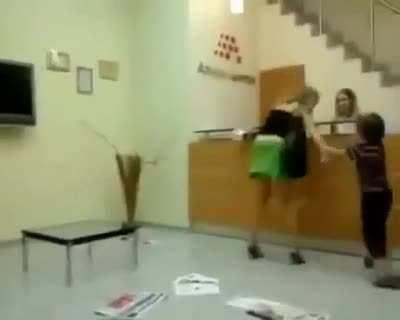 Kid embarrasses mom...Revealing!