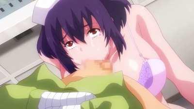 Nurse with the Knee Treatment