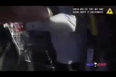 Cops wait for thieves at Costco exit after detaining the getaway driver