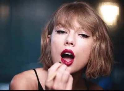 POV: You’re sitting on the couch while Taylor Swift is on her knees preparing to give you a BJ