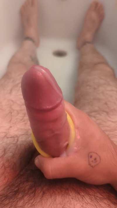 I like bringing toys in the shower