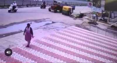 to safely walk across the street