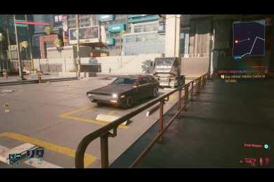 When you give V red hair in cyberpunk