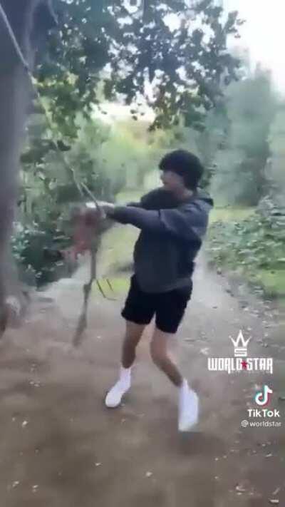 HMFT after landing on my neck