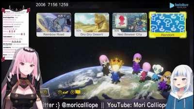 Gura tells Calli to get f*cking good