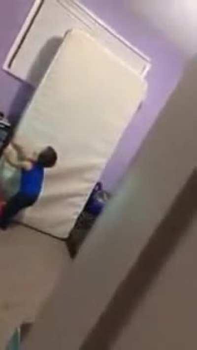 To shift a large mattress