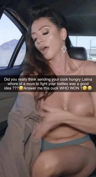 You should’ve known this was gonna happen when you saw your mom getting ready for hours just to meet up with your bully