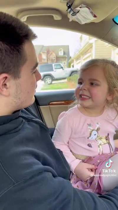 teaching a kid how to smile