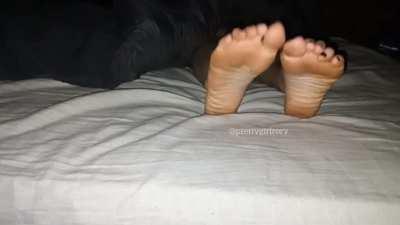 do you want to kneel at the edge of my bed?