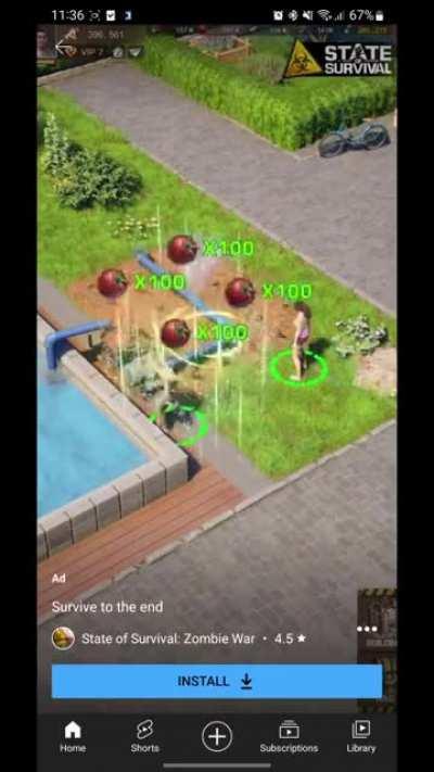 Goofy ahh mobile game ad