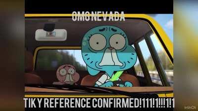 Tiky in gumball??!?1!11?!?1!1