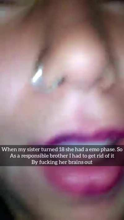 Getting rid of emo phase