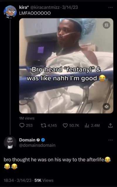 He heard that name and woke up immediately