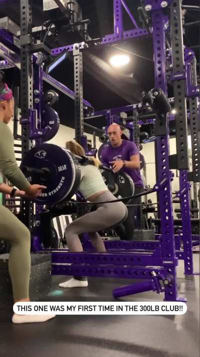 New achievement in the gym