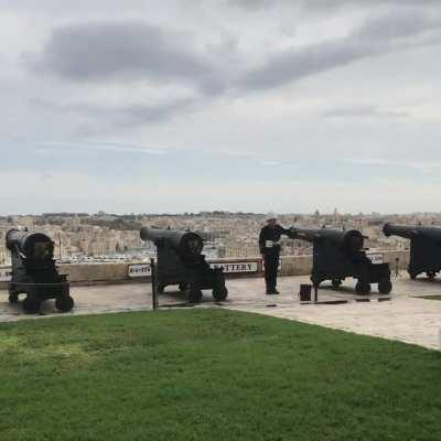 To have a normal ceremonial salute.