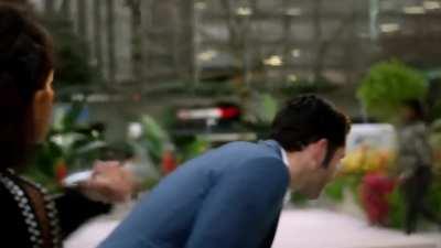 Lesley-Ann Brandt Kicks a Man in the Balls Twice in Lucifer 2x17