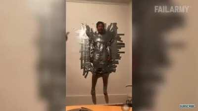 HMB while i tape my friend to the wall and take a selfie