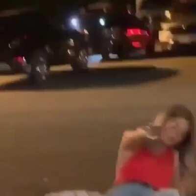 He looks like he’s so done with her shit