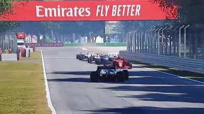 BUT HERE COMES SEBASTIAN VETTEL