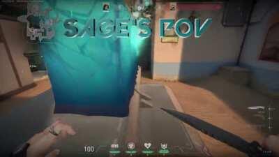 OP Cypher cam on Bind (using Sage's wall) - and how enemies see it