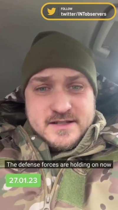 A short video on the operational situation and on why the Russians are so desperate to capture Bakhmut and Vuhledar 27-01-23