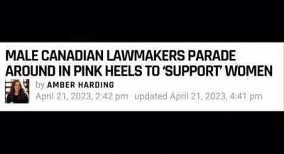 Meanwhile in Canada ......