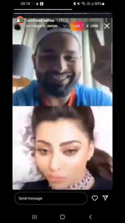 Chotu bhaiyya and Urvashi videocall