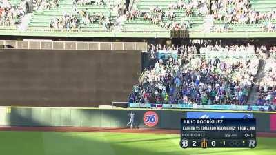 [Highlight] Julio Rodriguez wants to keep the home run derby going but Matt Vierling says NUH UH