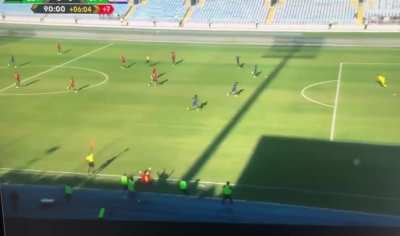 Offside called against Cape Verde in the last few minutes of stoppage time