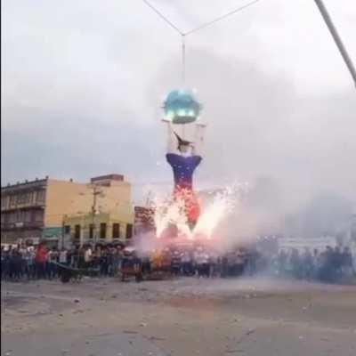 blursed firework goku