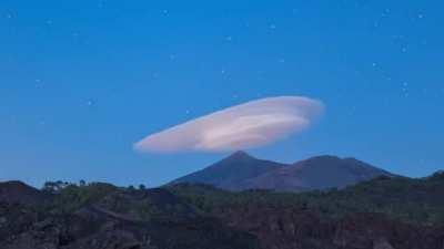 Stationary Lenticular clouds