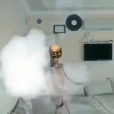 رقصة الهيكل العظمي🤪🤣