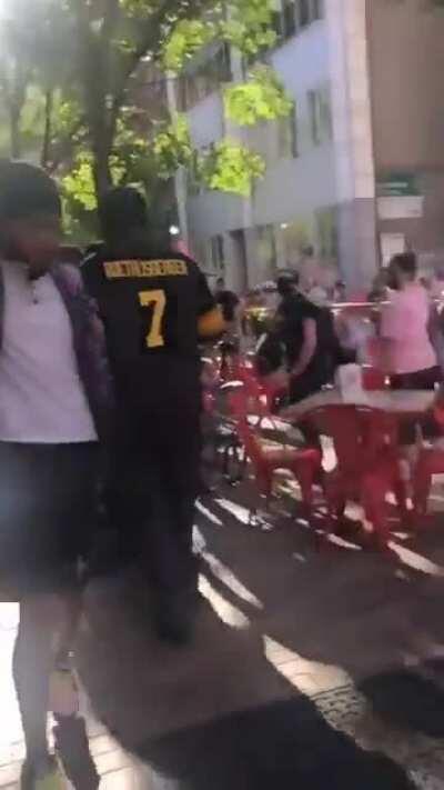 BLM protesters in Pittsburgh, Pennsylvania