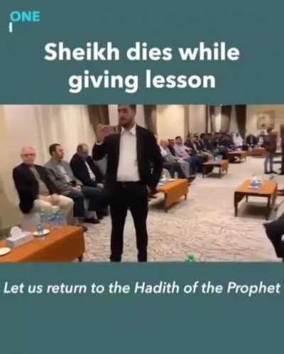 Sheikh dies while giving lesson