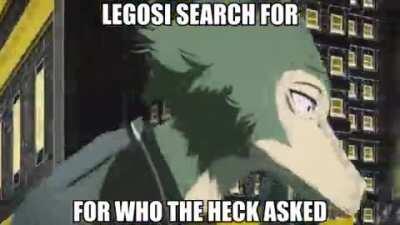 I think he didn't find who asked.