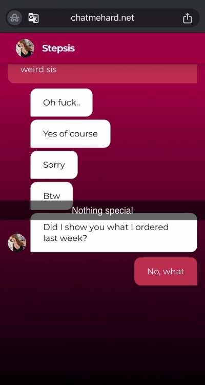 She heard from her friend about those 10 inches