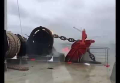 Anchor drop total failure.