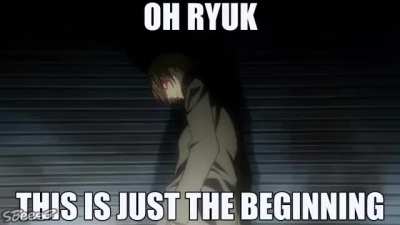 Death note but light is a true villian