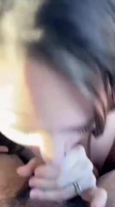 Another happy redditor blown in a parking lot! Who wants next?