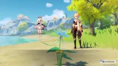 Wow, Aether's got a lovely singing voice.