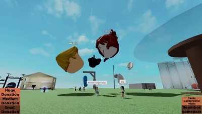 They threw hands in VR.