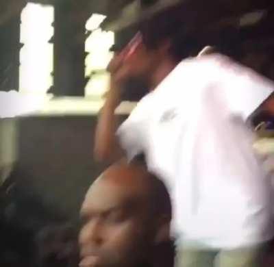 Carti playing a snippet of magnolia before it dropped