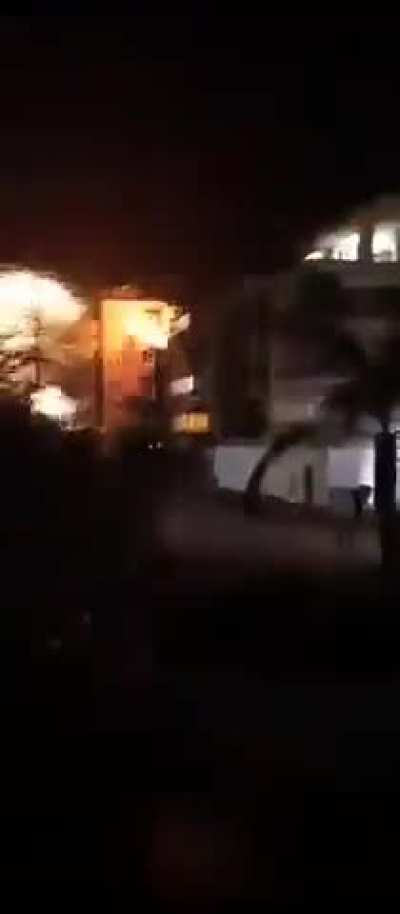 Israeli airstrike in Jnah, Beirut in Lebanon