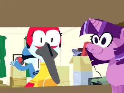 Mordecai really needs a wish right now.