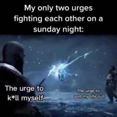 another sunday night.. back to the same cycle