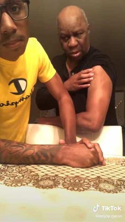 Unc ahh off them perks🤦🏾‍♂️