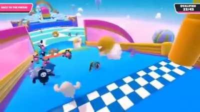 Player pummeled after taunting other players