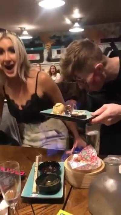 Flaming Birthday Shots